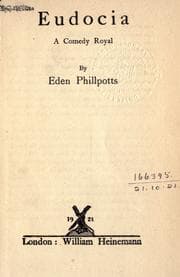 Tapa de Eudocia, a comedy royal