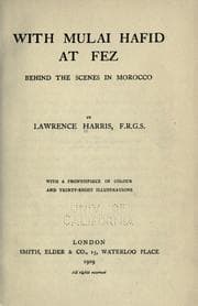 Tapa de With Mulai Hafid at Fez