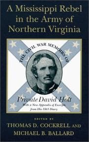 Tapa de Mississippi Rebel in the Army of Northern Virginia