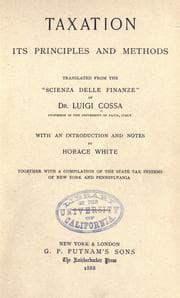 Tapa de Taxation; its principles and methods