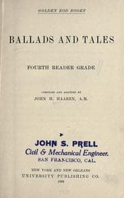 Tapa de Ballads and tales