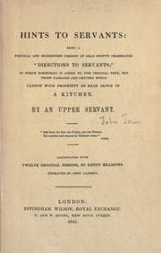 Tapa de Hints to servants
