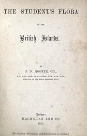 Tapa de The student's flora of the British Islands