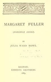 Tapa de Margaret Fuller (Marchesa Ossoli)