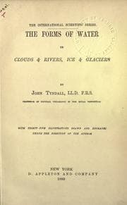 Tapa de The forms of water in clouds & rivers, ice & glaciers