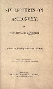 Tapa de Six lectures on astronomy