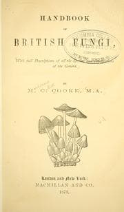 Tapa de Handbook of British Fungi
