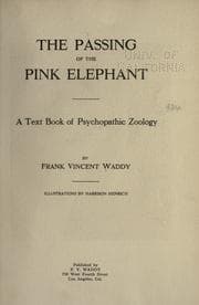 Tapa de The passing of the pink elephant