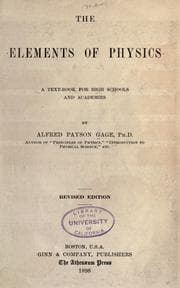 Tapa de The elements of physics