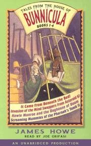 Tapa de Tales from the House of Bunnicula (Howie Monroe and the Doghouse of Doom / Invasion of the Mind Swappers from Asteroid 6! / It Came from Beneath the Bed / Screaming Mummies of the Pharoah's Tomb II)