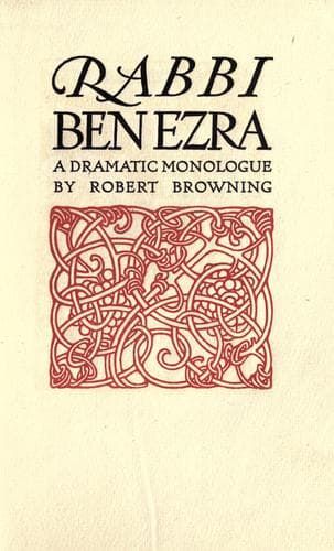 Tapa de Rabbi Ben Ezra