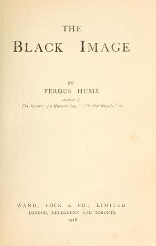 Tapa de The black image