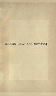 Tapa de Modern ideas and methods for school teachers and students in training