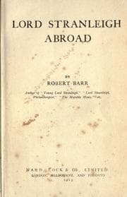 Tapa de Lord Stranleigh Abroad