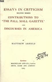 Tapa de The works of Matthew Arnold