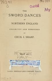 Tapa de The sword dances of northern England, together with the horn dance of Abbots Bromley