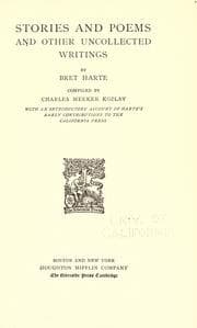 Tapa de The writings of Bret Harte