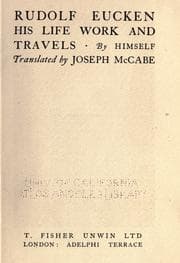 Tapa de Rudolf Eucken