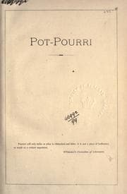 Tapa de Miscellaneous works