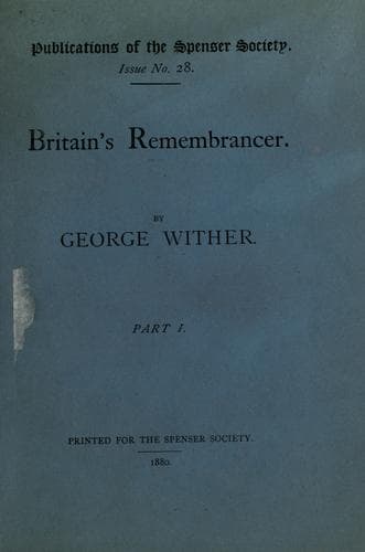 Tapa de Britain's remembrancer