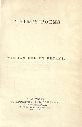 Tapa de Thirty poems