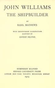 Tapa de John Williams, the shipbuilder