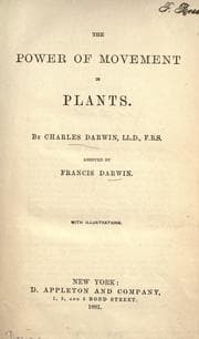 Tapa de The power of movement in plants