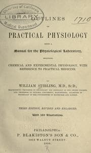 Tapa de Outlines of practical physiology