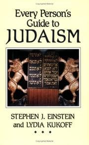 Tapa de Every Person's Guide to Judaism