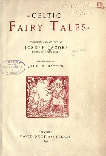 Tapa de Celtic Fairy Tales
