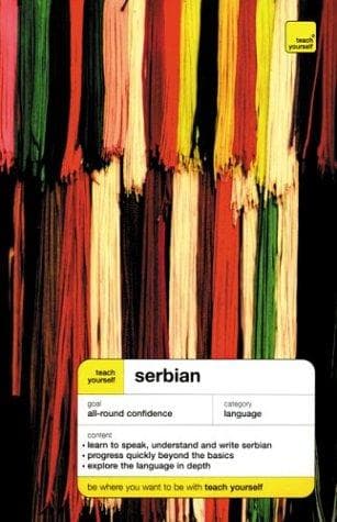 Tapa de Teach Yourself Serbian Complete Course Audiopack