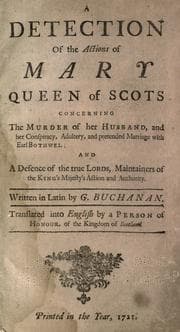 Tapa de A detection of the actions of Mary queen of Scots