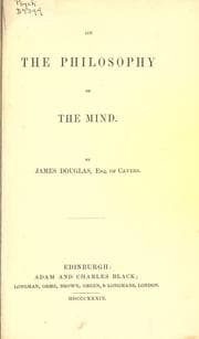 Tapa de On the philosophy of the mind
