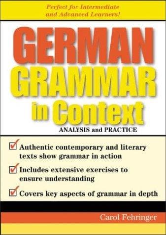 Tapa de German grammar in context