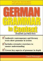 Tapa de German grammar in context