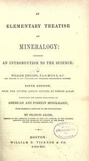 Tapa de An elementary treatise on mineralogy