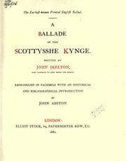 Tapa de A ballade of the Scottysshe Kynge