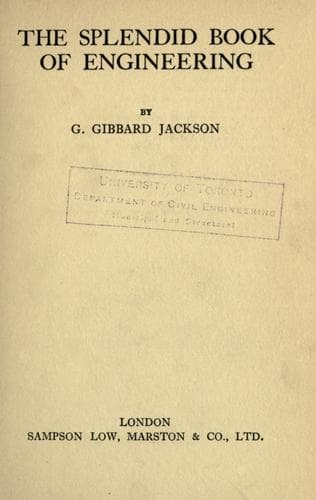Tapa de The splendid book of engineering