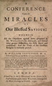 Tapa de A conference upon the miracles of our Blessed Savior