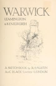 Tapa de Warwick, Leamington & Kenilworth : a sketch-book