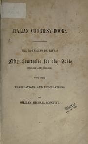 Tapa de Italian courtesy-books