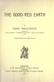 Tapa de The good red earth