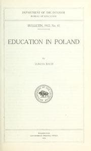Tapa de Education in Poland