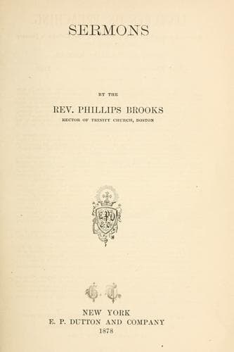 Tapa de Sermons