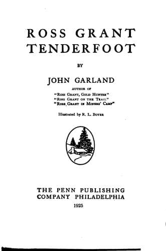 Tapa de Ross Grant, tenderfoot