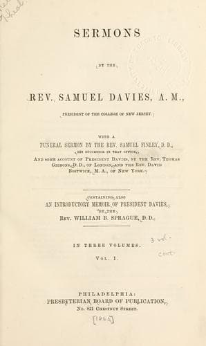 Tapa de Sermons