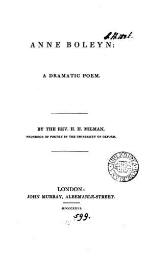Tapa de Anne Boleyn