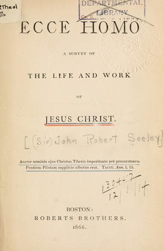 Tapa de Ecce homo