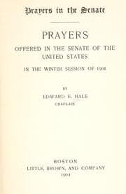 Tapa de Prayers in the Senate