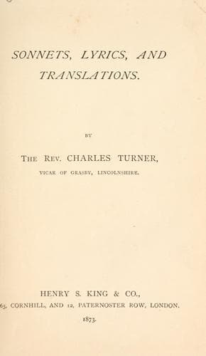 Tapa de Sonnets, lyrics, and translations